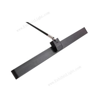 Pop up stand display lights arm stem head