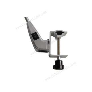 Pop up stand display lighting clamp