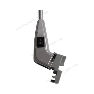 Pop up stand display lighting clips