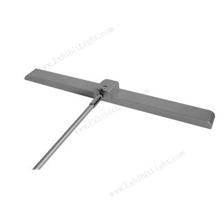 Pop up stand display light head