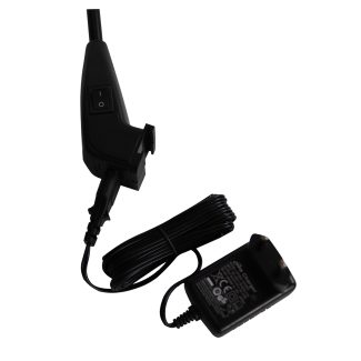 Pop up display exhibition light connected to power transformer