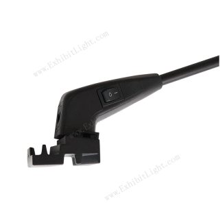 LED light for fabric pop up display clip