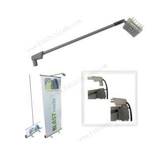 LED lights for the banner stand trade show