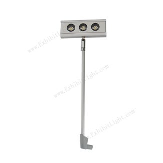 LED light source for the banner stand