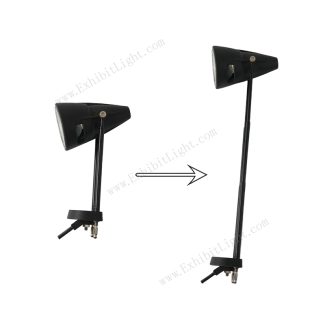 retractable lights for banner stand adjustable