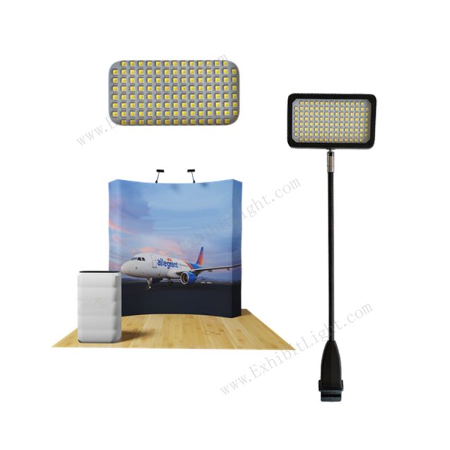 pop up frame display lighting