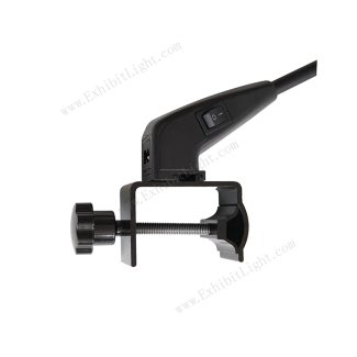 Exhibit arm lights CCT changeable installation