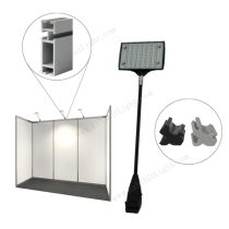 octanorm display led lights trade show