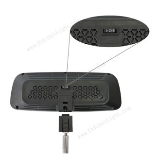 Octanorm arm lights CCT changeable and adjustable