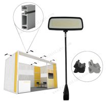 Octanorm floodlights exhibition