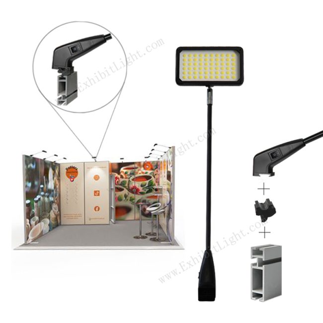 Lights for octanorm display factory