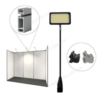 Lights for octanorm display exhibition