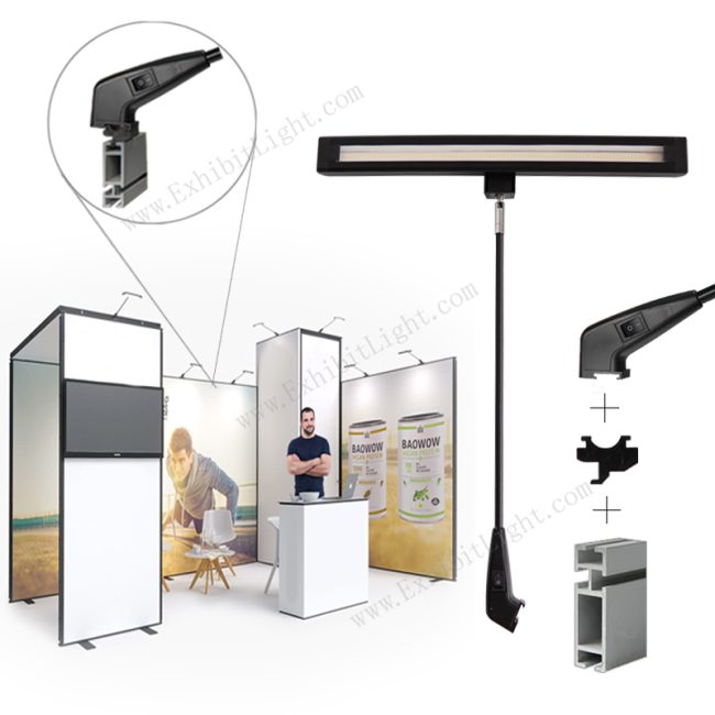 Maxima booth display lighting factory