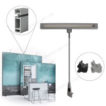 Maxima booth display lighting exhibition