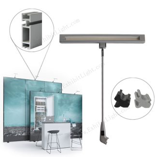 Maxima booth display lighting exhibition