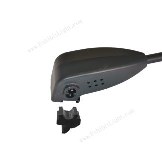 octanorm display arm lights installation