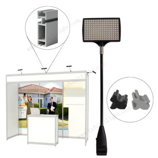 LED arm lights octanorm exhibition