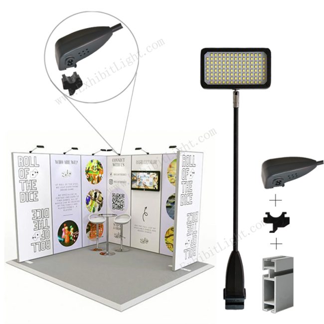 octanorm display arm lights factory