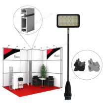 octanorm display arm lights exhibition
