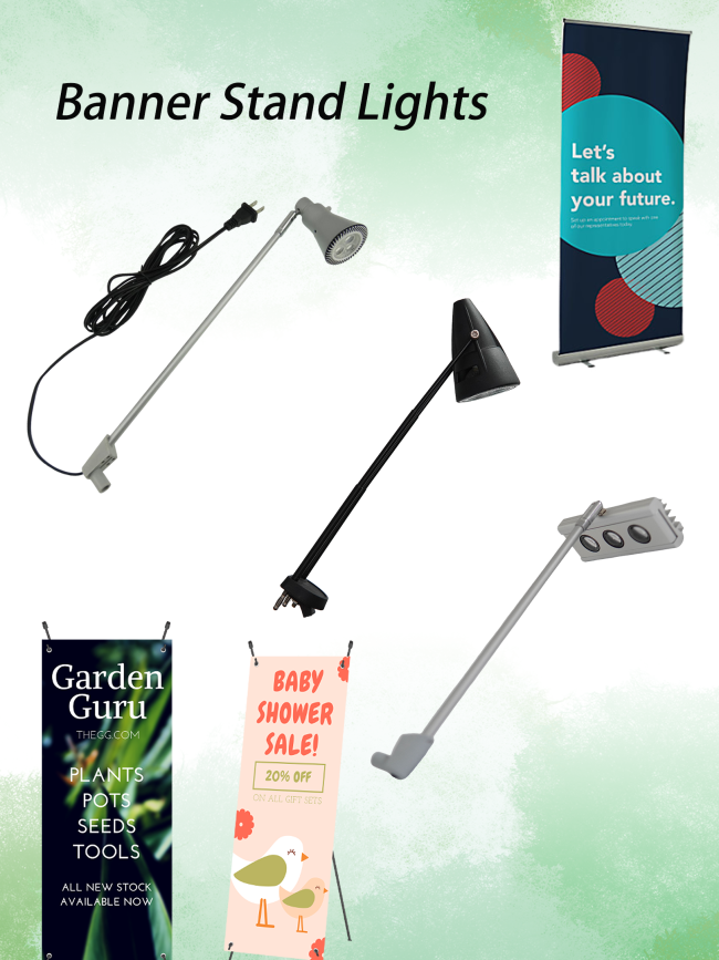 banner stand light usage scenario diagram banner stand light usage scenario diagram