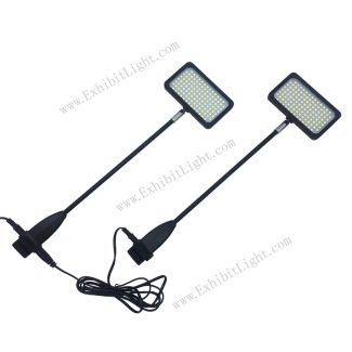 Tube tension fabric exhibition lighting