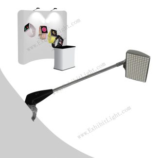 tension fabric banner lights exhibition