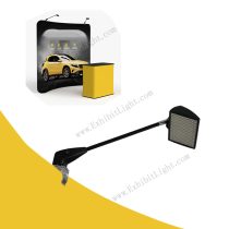 fabric pop up display lights for trade show