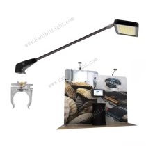 curved tension fabric display lights exhibition