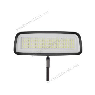 adjustable tension fabric displays lighting