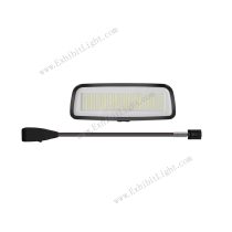 adjustable tension fabric displays light for trade show