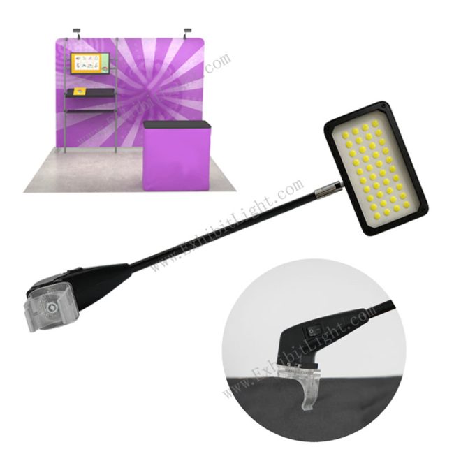 Tension fabric display frame display lights factory