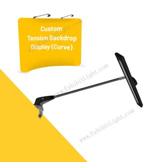 LED light for tube tension fabric display exhibition