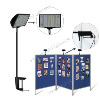 Portable jumbo display boards exhibition clamp lights