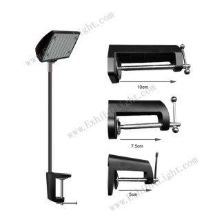 Jumbo display boards exhibition clamp lights adjustable