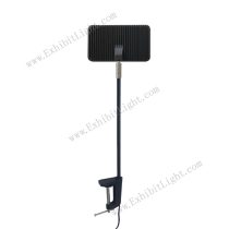 portable display boards long arm clip floodlights