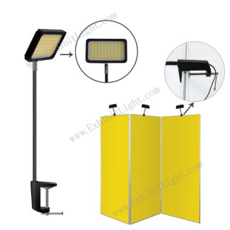 LED lights with clips for exhibition panel warehouse