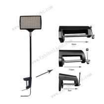 Large panel display clamp light for exhibition stand