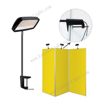 foldable board LED exhibition clamp light warehouse