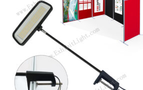 foldable board LED exhibition clamp light factory