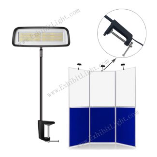 foldable board LED exhibition clamp light for trade show