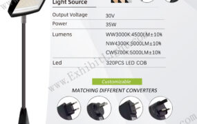 three CCT changeable display light lxs320-tg001